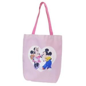 Disney Mickey & Minnie Brush Art Canvas Tote Bag